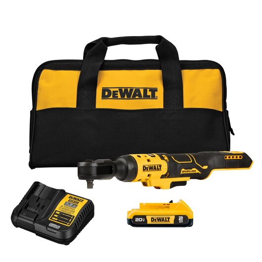 DeWalt 3/8in 20v MAX Brushless Rachet Kit - Power Tools